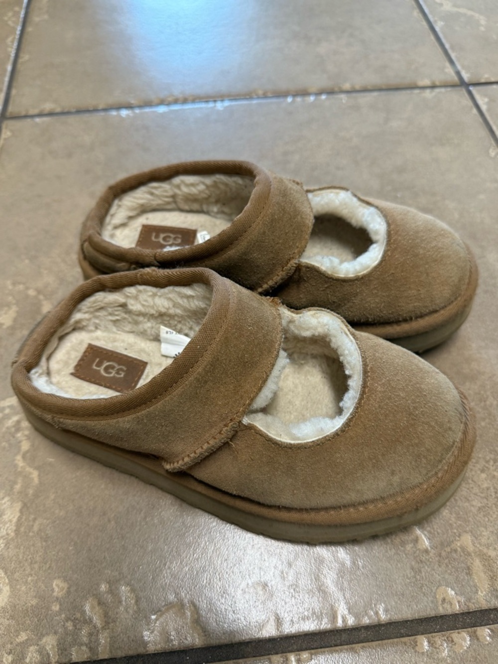 Ugg Bea Mary Jane Shoe - Size 2 Youth